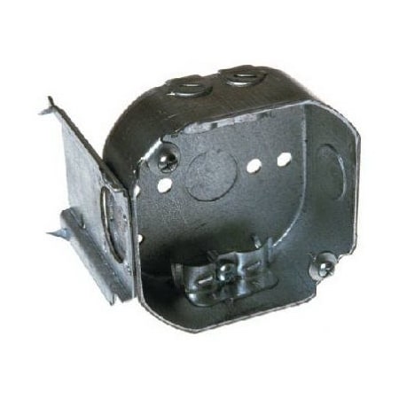 Raco Electrical Box, 15.5 cu in, Octagon Box Box Type, Steel 160